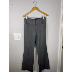 Express Editor Pants Womens 4R Gray B Career Stretch Pants Capsule Minimalist